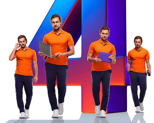 Великолепная четверка Ростелеком в&nbsp;деревня Тихорецкое (Омская область)